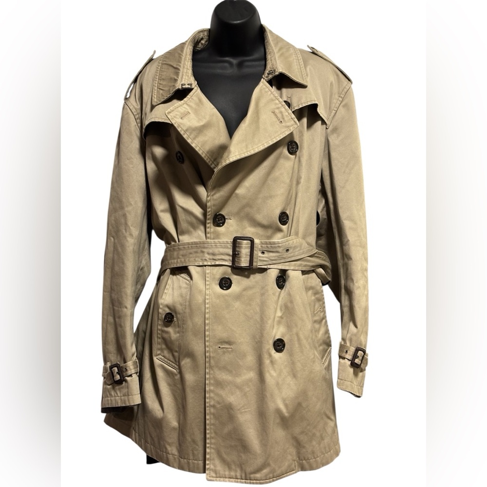 Banana Republic Women’s Beige Double-Breasted Trench Coat